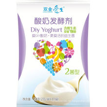 Productos probióticos de yogur saludable